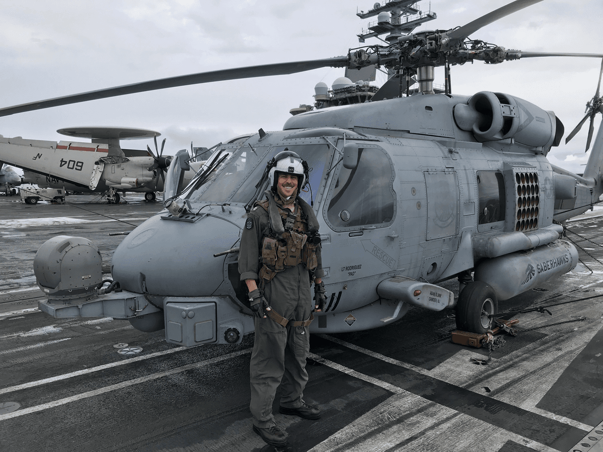 Zach Rodriguez as Navy Pilot