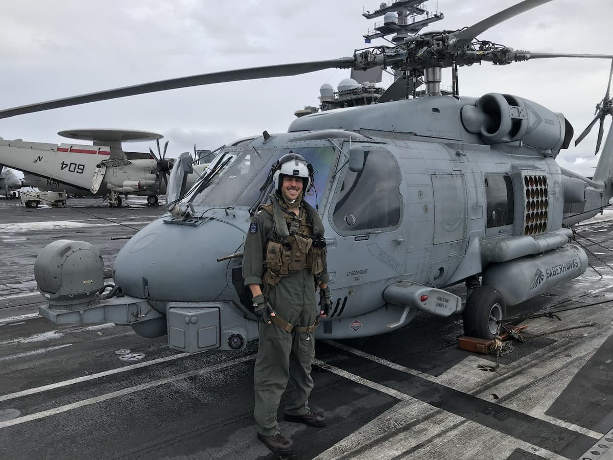 Zach Rodriguez, fee-only financial planner and former Navy MH-60R pilot, founder of Outlive Financial Planning